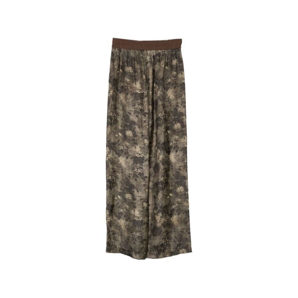 Uma Wang Women Pansy Printed Trousers